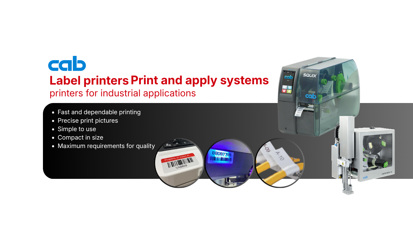 CAB Label Printers and Apply Systems