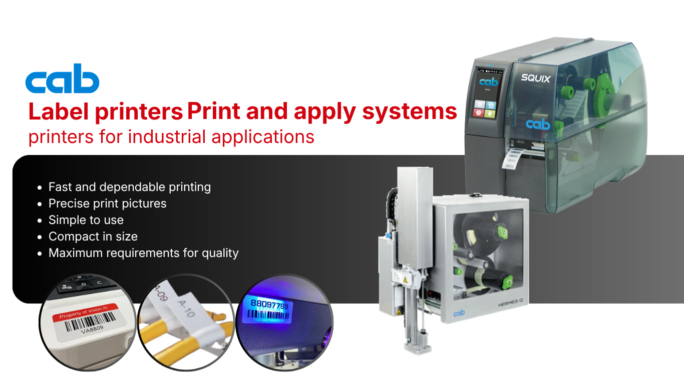 CAB Label Printers and Apply Systems